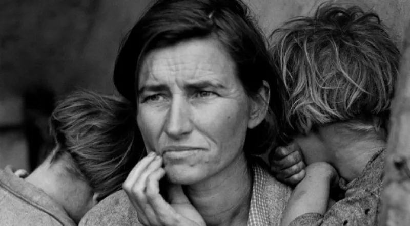 Madre migrante, Las uvas de la ira y Bruce Springsteen 